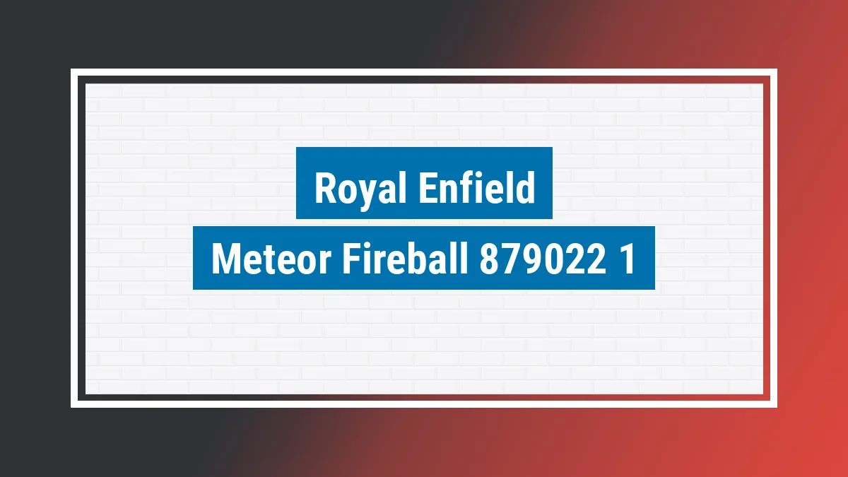 Imagem ilustrativa modelo Meteor Fireball 350cc Abs Royal Enfield