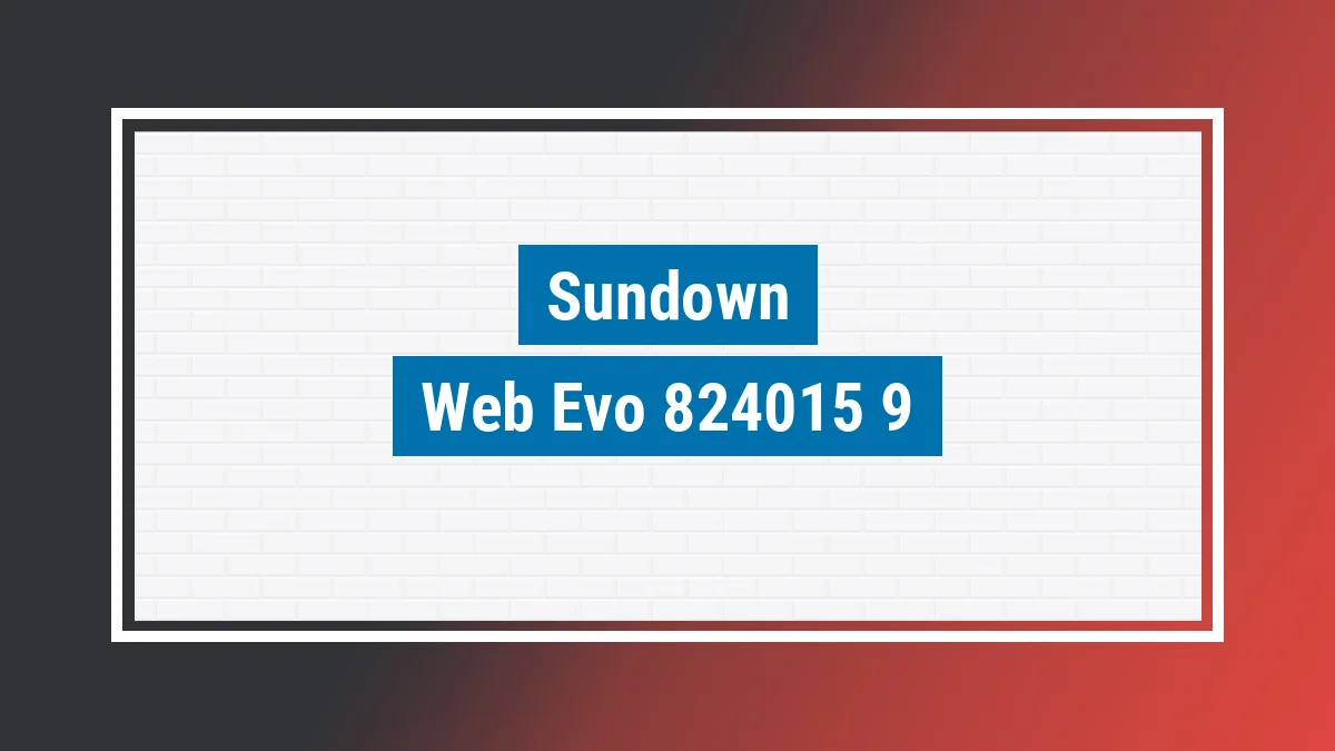 Imagem ilustrativa modelo Web Evo 97cc Sundown