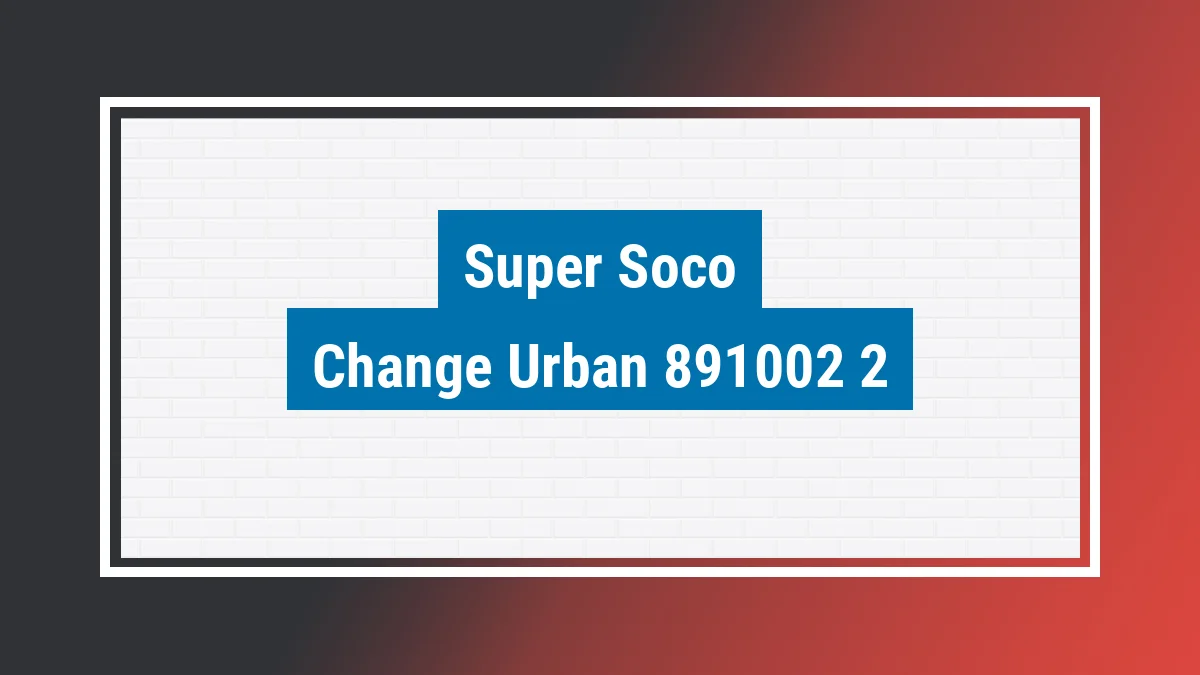 Imagem ilustrativa modelo Change Urban 1200w (elétrica) Super Soco