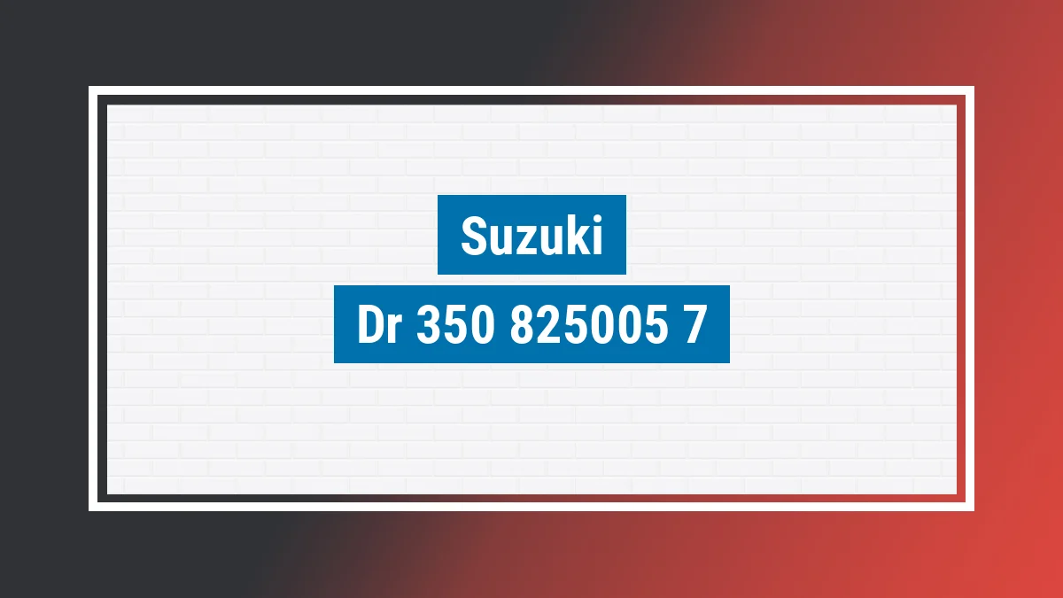 Imagem ilustrativa modelo Dr 350 Se Suzuki