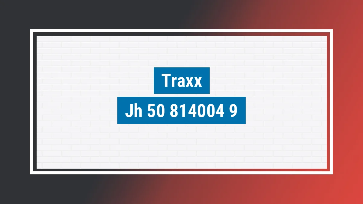 Imagem ilustrativa modelo Jh 50 Traxx