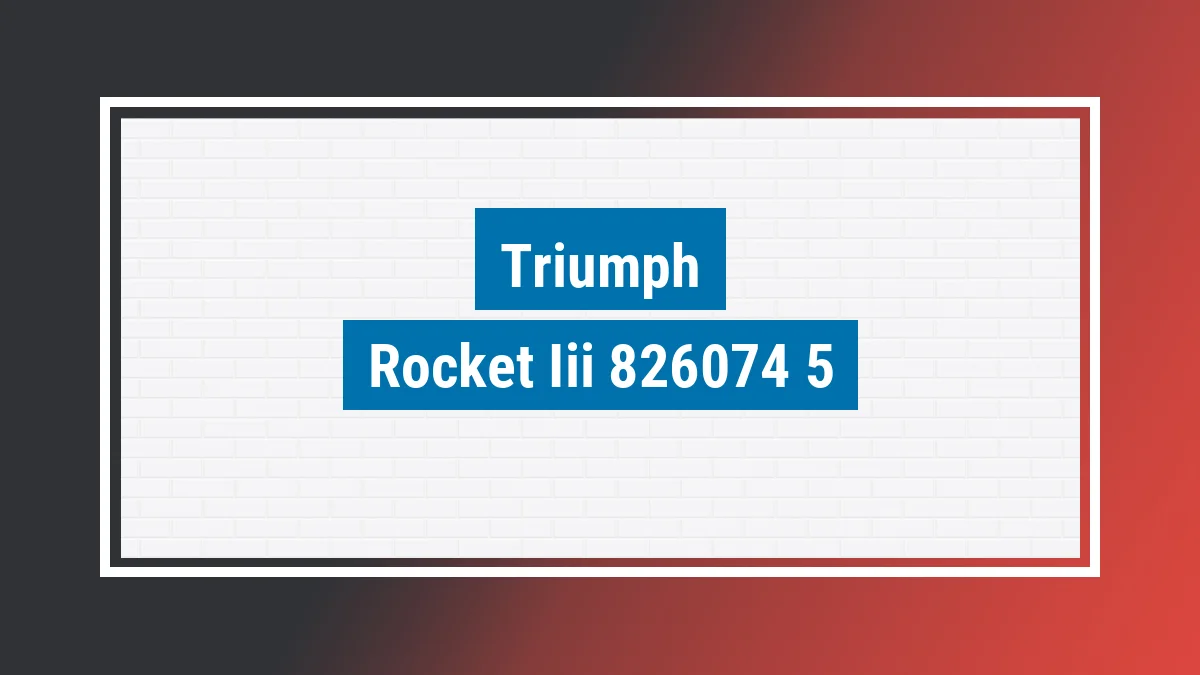 Imagem ilustrativa modelo Rocket Iii R 2500cc Triumph