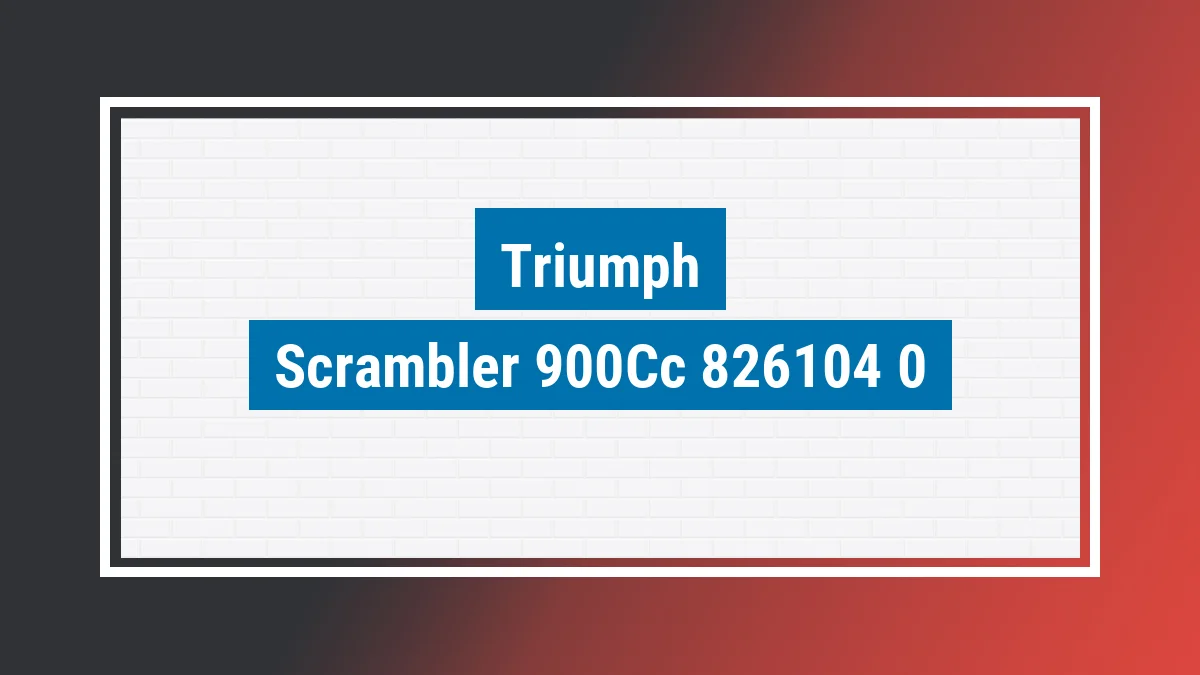 Imagem ilustrativa modelo Scrambler 900cc Stealth Edition Triumph
