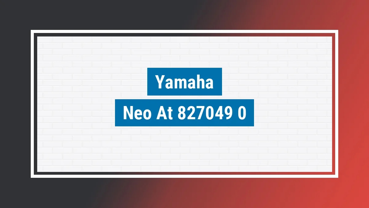 Imagem ilustrativa modelo Neo At 115cc Yamaha