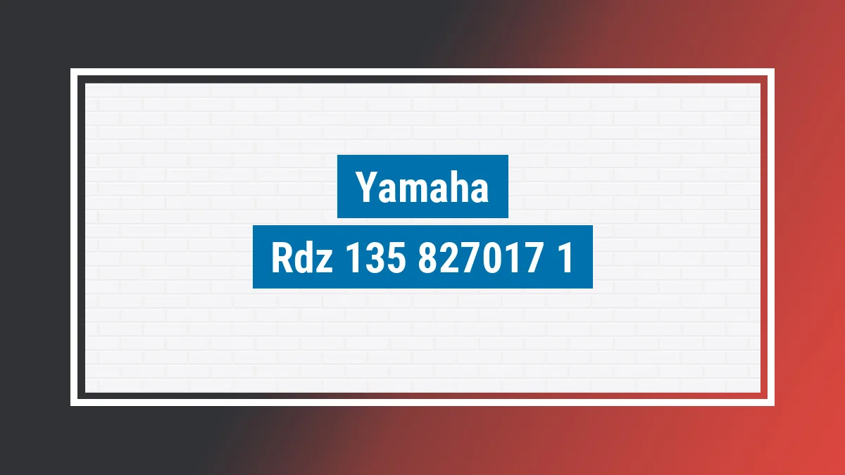Imagem ilustrativa modelo Rdz 135 Yamaha