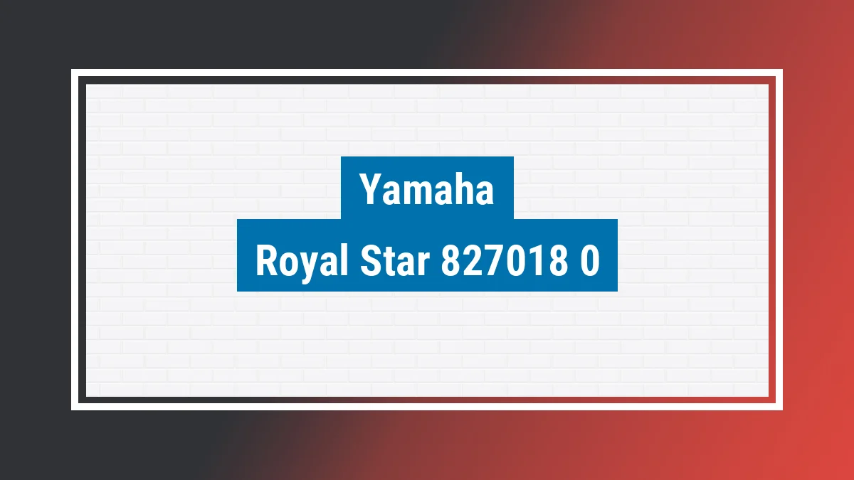 Imagem ilustrativa modelo Royal Star 1300 Yamaha