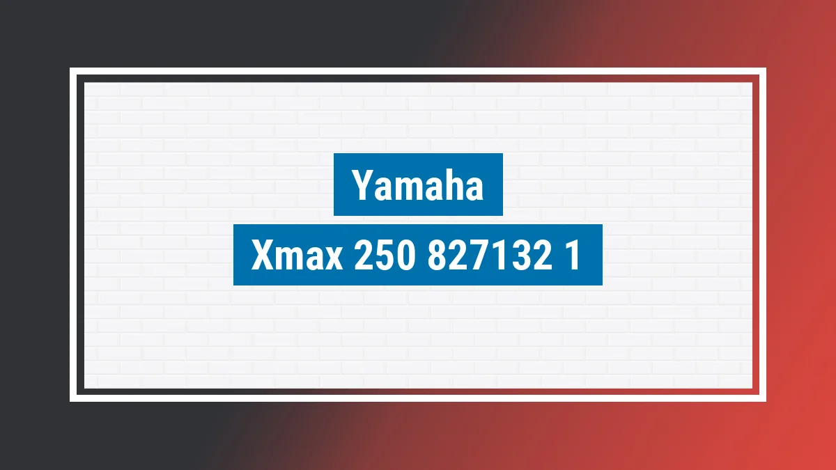 Imagem ilustrativa modelo Xmax 250 Connected Yamaha