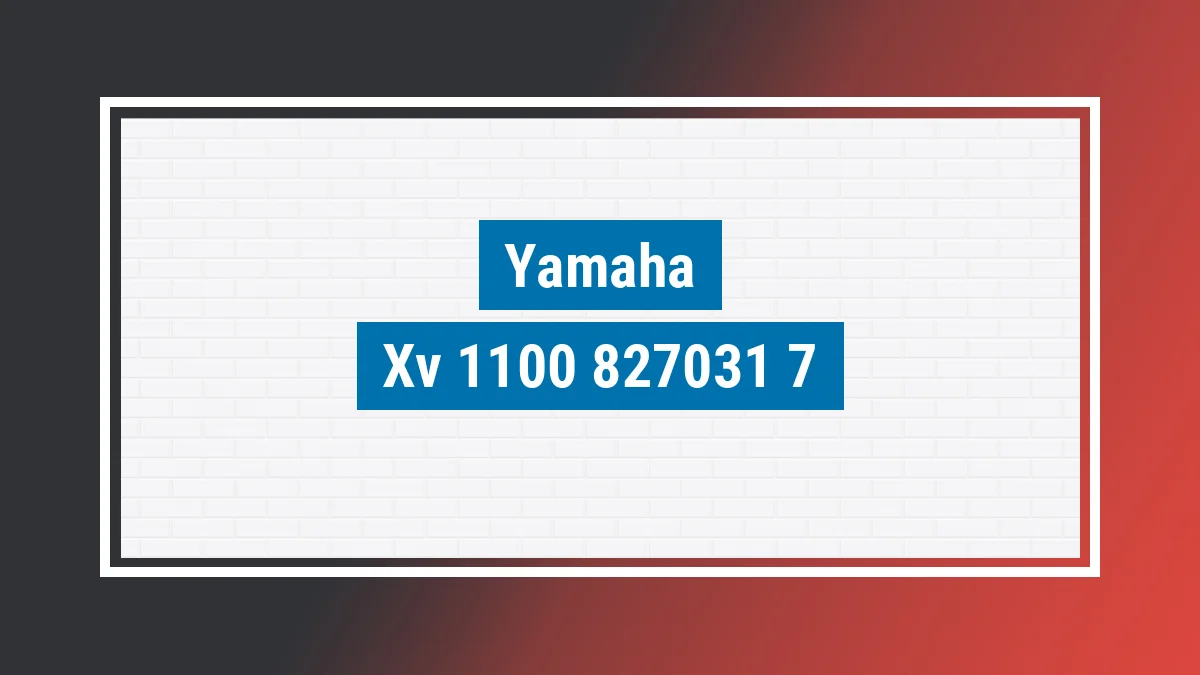 Imagem ilustrativa modelo Xv 1100 Virago Yamaha
