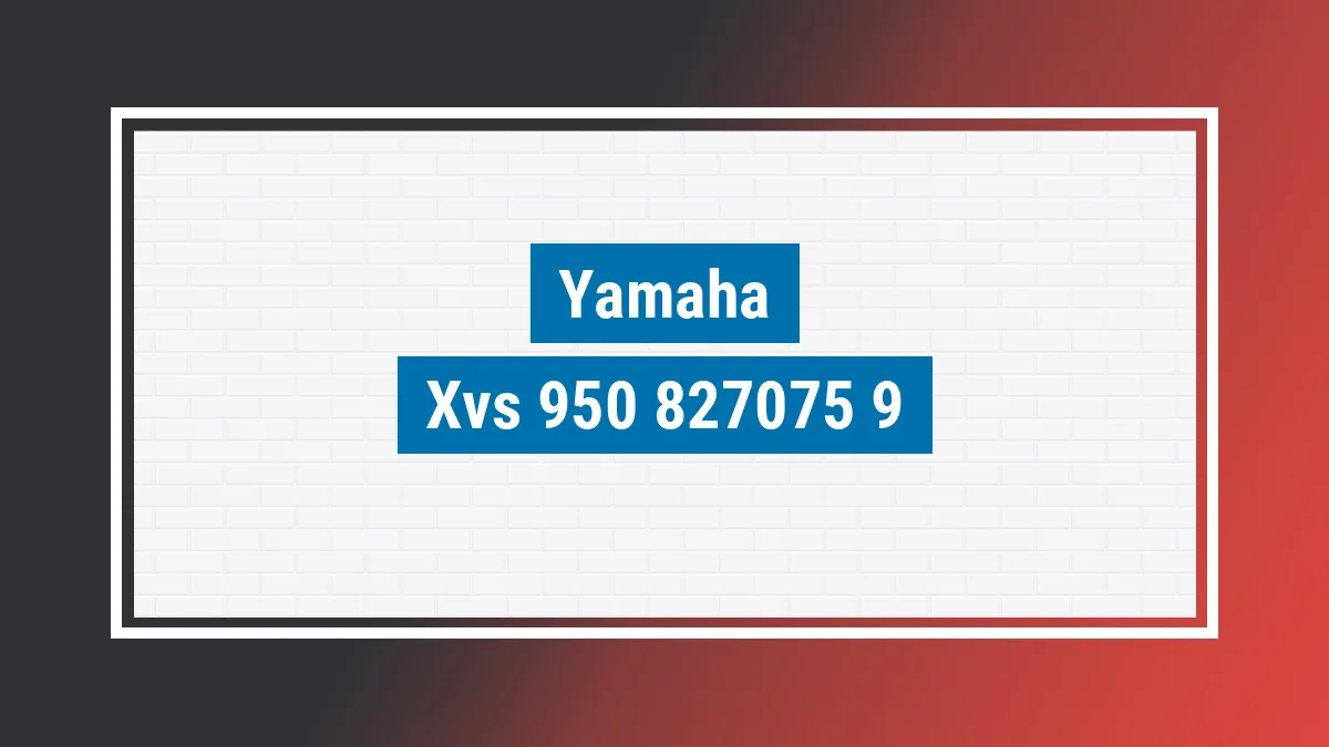 Imagem ilustrativa modelo Xvs 950 Midnight Star Yamaha