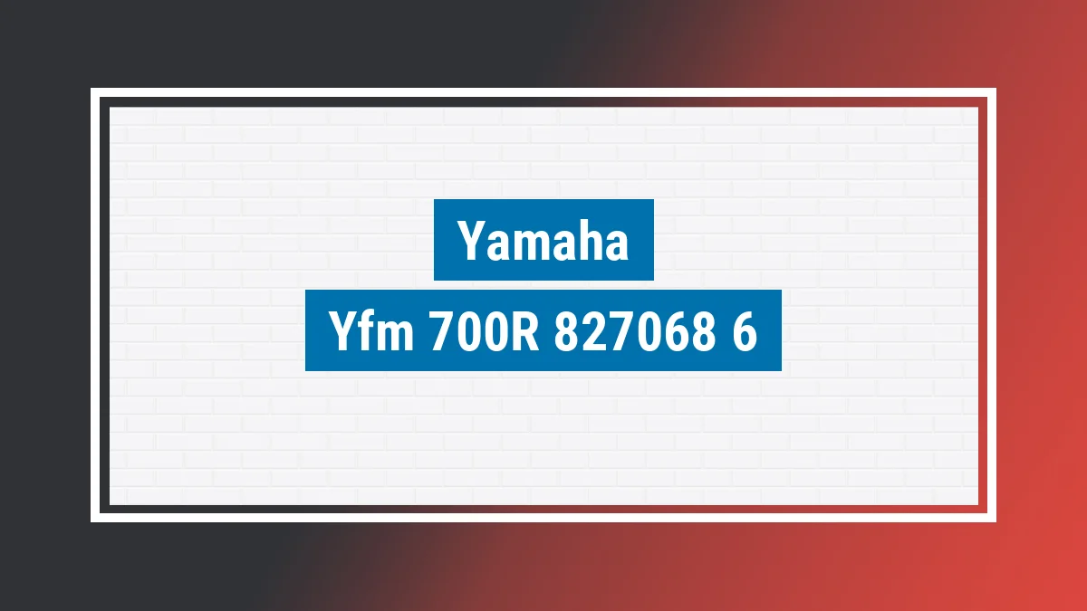 Imagem ilustrativa modelo Yfm 700r 686cc Yamaha
