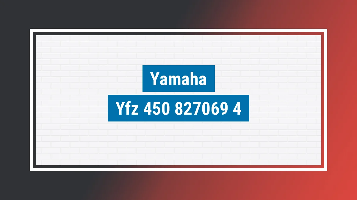 Imagem ilustrativa modelo Yfz 450 Yz 450 F 449cc Yamaha
