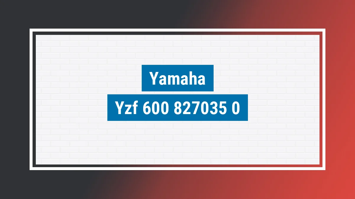 Imagem ilustrativa modelo Yzf 600 Thundercat Yamaha