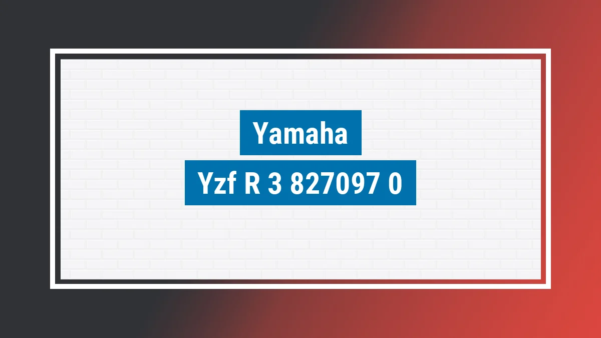 Imagem ilustrativa modelo Yzf R-3 321 abs Yamaha