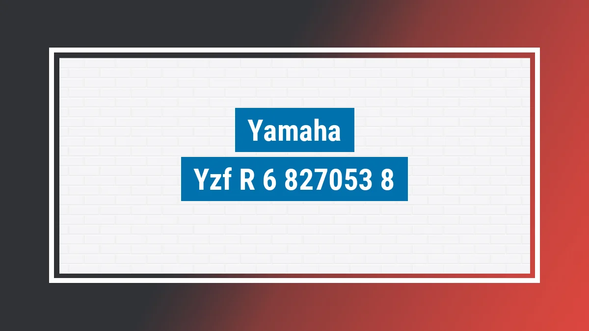 Imagem ilustrativa modelo Yzf R-6 600 Yamaha