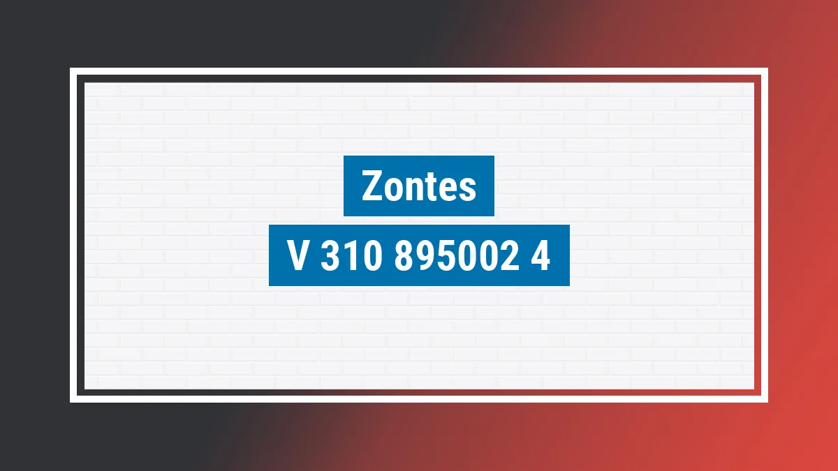 Imagem ilustrativa modelo V 310 Zontes